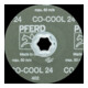 Pferd Fiberschleifscheibe CC-FS CO-COOL 125mm K24-4