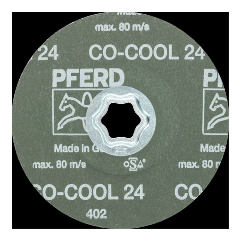 Pferd Fiberschleifscheibe CC-FS CO-COOL 125mm K24