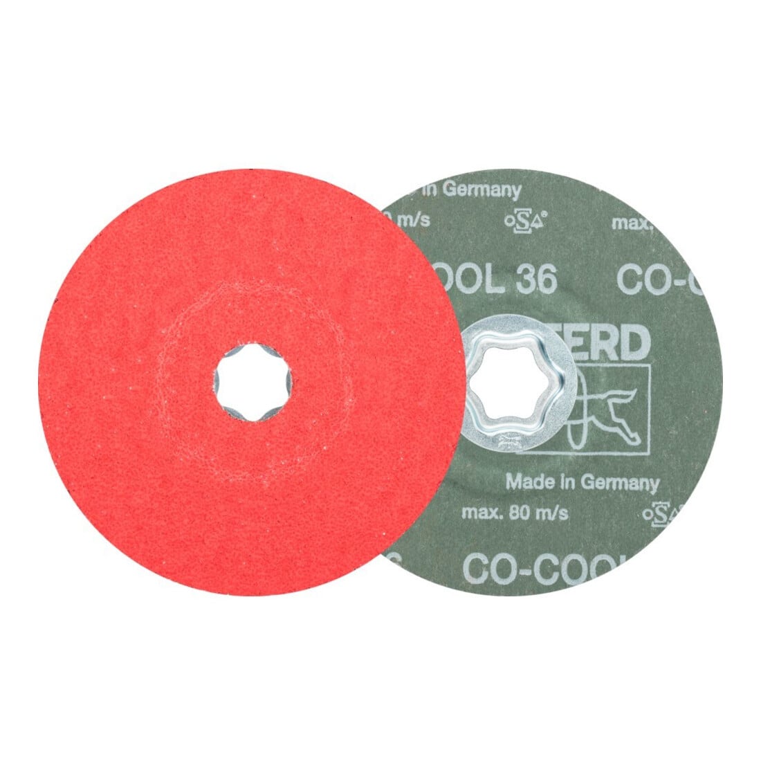 Pferd Fiberschleifscheibe CC-FS CO-COOL 125mm K36