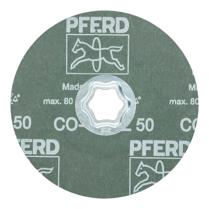 Pferd Fiberschleifscheibe CC-FS CO-COOL 125mm K50