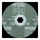 Pferd Fiberschleifscheibe CC-FS CO-COOL 125mm K50-4