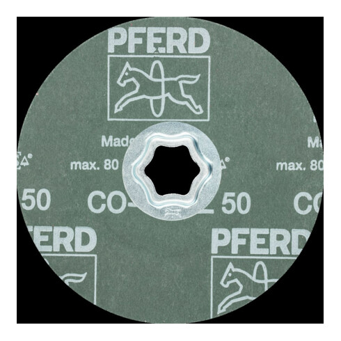 Pferd Fiberschleifscheibe CC-FS CO-COOL 125mm K50