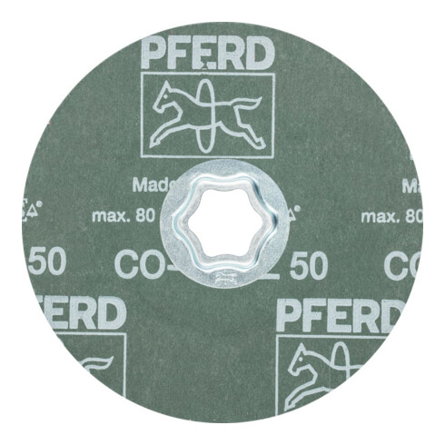 Pferd Fiberschleifscheibe CC-FS CO-COOL 125mm K50