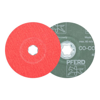 Pferd Fiberschleifscheibe CC-FS CO-COOL 125mm K60