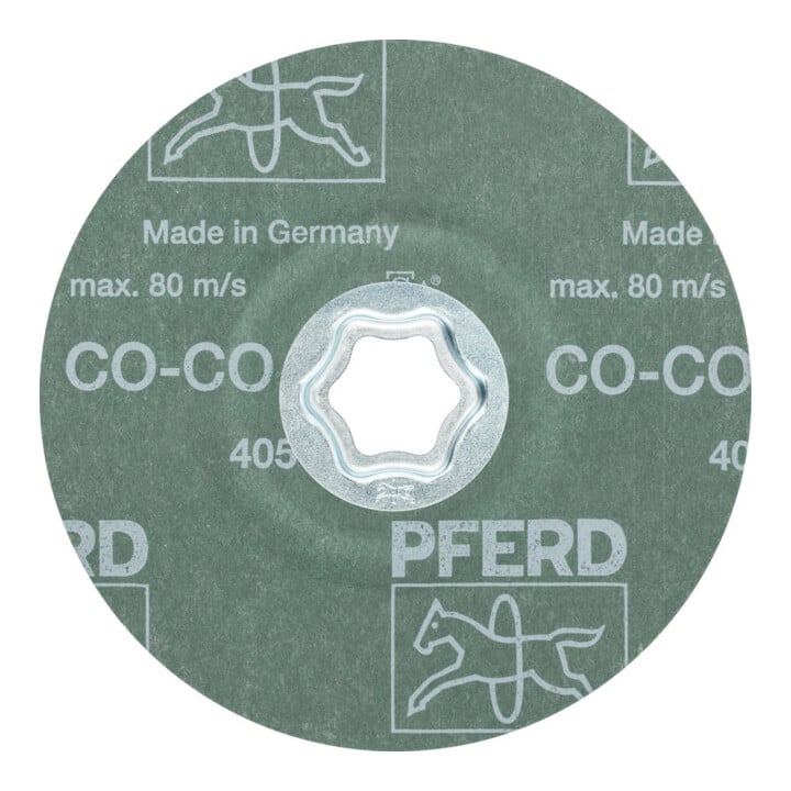 Pferd Fiberschleifscheibe CC-FS CO-COOL 125mm K60