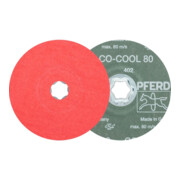 Pferd Fiberschleifscheibe CC-FS CO-COOL 125mm K80