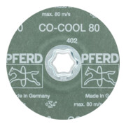 Pferd Fiberschleifscheibe CC-FS CO-COOL 125mm K80-4