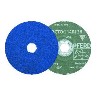 Pferd Fiberschleifscheibe CC-FS VICTOGRAIN 125mm-60