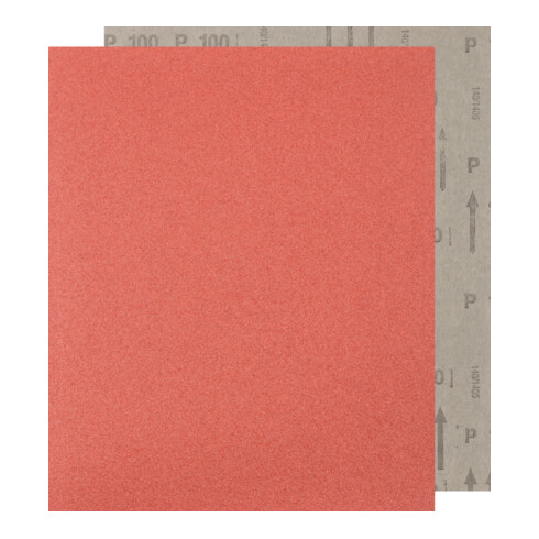 PFERD Papier Schleifbogen Korund 230x280mm BP A100 universell für Holz, Farbe und Lack