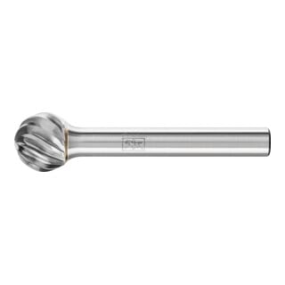 PFERD Fraise à bille carbure haute performance INOX KUD Ø 12x10 mm tige Ø 6 mm pour acier inoxydable