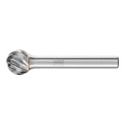 PFERD Fraise à bille carbure haute performance INOX KUD Ø 12x10 mm tige Ø 6 mm pour acier inoxydable