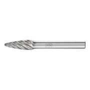 PFERD Fraise à haute performance carbure INOX arc rond RBF Ø 08x20mm tige Ø 6 mm pour acier inoxydable