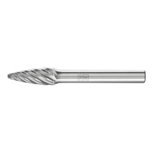 PFERD Fraise à haute performance carbure INOX arc rond RBF Ø 08x20mm tige Ø 6 mm pour acier inoxydable