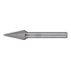 PFERD Fraise à haute performance en carbure MICRO cône pointu SKM Ø 10x20mm Tige Ø 6 mm Finition fine-1