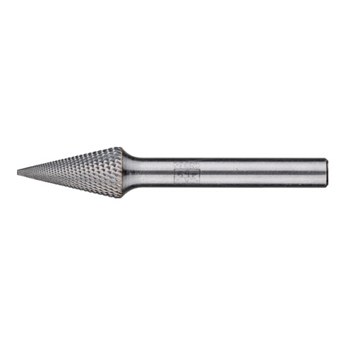 PFERD Fraise à haute performance en carbure MICRO cône pointu SKM Ø 10x20mm Tige Ø 6 mm Finition fine