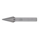 PFERD Fraise à haute performance en carbure MICRO cône pointu SKM Ø 10x20mm Tige Ø 6 mm Finition fine-1