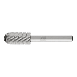 PFERD Fraise en acier rapide HSS forme cylindrique Ø 12x25 mm tige Ø 6 mm Z 3 universelle moyenne fine brise-copeaux