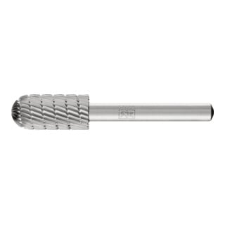 PFERD Fraise en acier rapide HSS forme cylindrique Ø 12x25 mm tige Ø 6 mm Z 3 universelle moyenne fine brise-copeaux