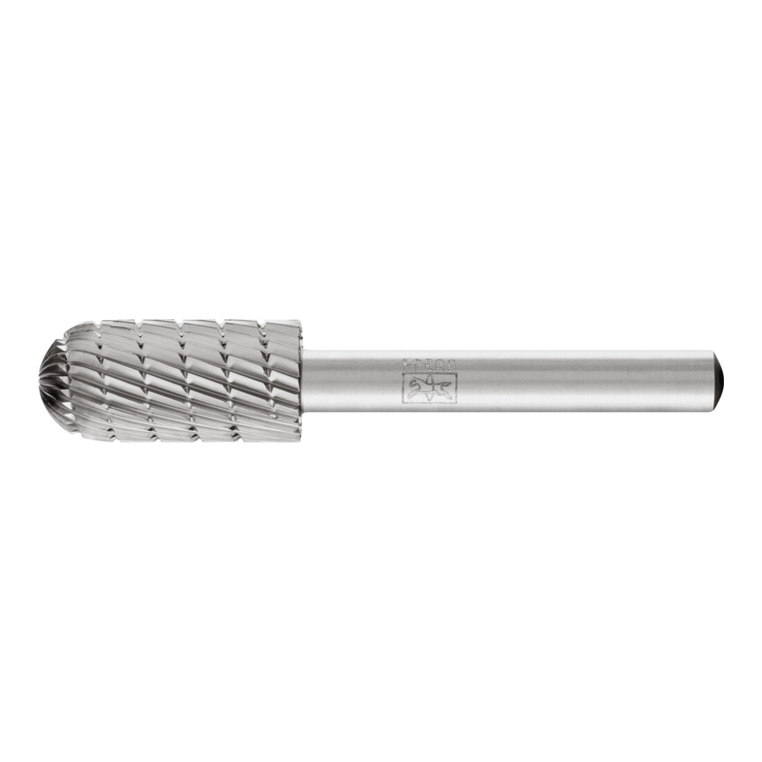 PFERD Fraise en acier rapide HSS forme cylindrique Ø 12x25 mm tige Ø 6 mm Z 3 universelle moyenne fine brise-copeaux
