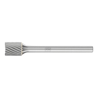 PFERD Fraise en carbure cylindre ZYAS denture frontale Ø 06x07 mm tige Ø 3 mm Z5 universel fin