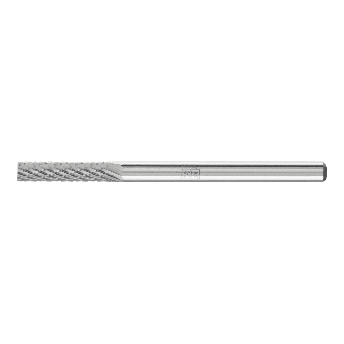 PFERD Fraise en carbure cylindrique ZYA Ø 03x13 mm tige Ø 3 mm Z4 universel moyen fin