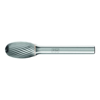 PFERD Fraise en carbure forme goutte TRE Ø 12x20 mm Tige Ø 6 mm Z3 universel moyen