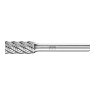 PFERD Fraise haute performance carbure INOX cylindre ZYA Ø 10x20mm tige Ø 6 mm pour acier inoxydable