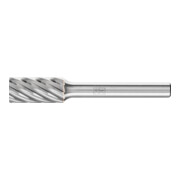PFERD Fraise haute performance carbure INOX cylindre ZYA Ø 10x20mm tige Ø 6 mm pour acier inoxydable