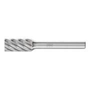 PFERD Fraise haute performance carbure INOX cylindre ZYA Ø 10x20mm tige Ø 6 mm pour acier inoxydable-1
