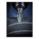 Pferd Fraise haute performance en carbure CAST cylindre ZYAS denture frontale Ø 10x20mm tige Ø 6mm pour fonte