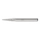 PFERD Fraise HSS forme cône pointu Ø 6x18 mm tige Ø 6 mm Z 3 universel moyen fin casse-copeaux-1