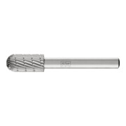 PFERD Fraise rotative HSS forme cylindrique C Ø 10x20mm Tige Ø 6 mm Z 3 universelle moyenne fine brise-copeaux-1