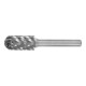 PFERD Fresa rotativa dentatura STEEL, grossa, HM, Modello: C0820-1