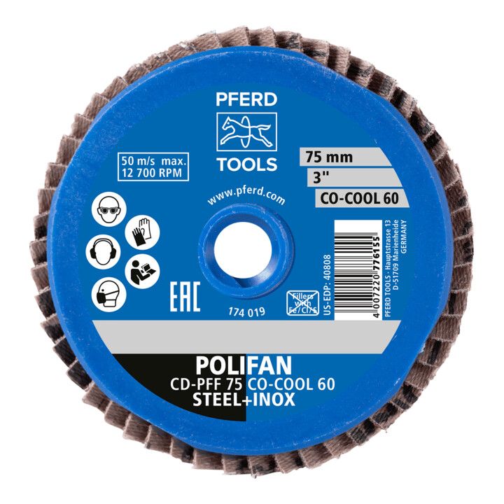 PFERD Grinding Tools COMBIDISC CD-PFF 75 CO-COOL 120
