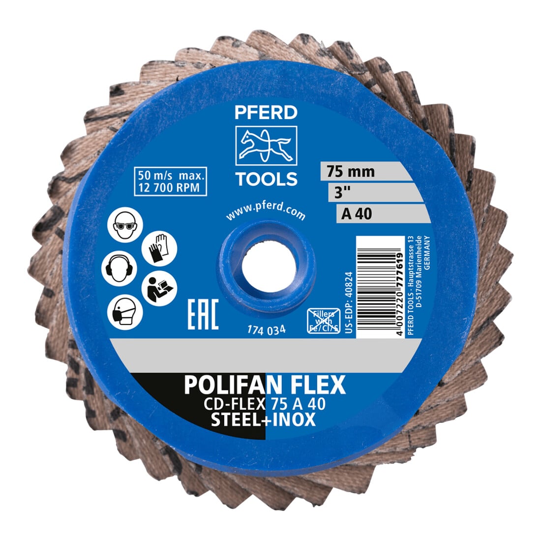 PFERD Grinding Tools COMBIDISC CDR-FLEX 75 A 40