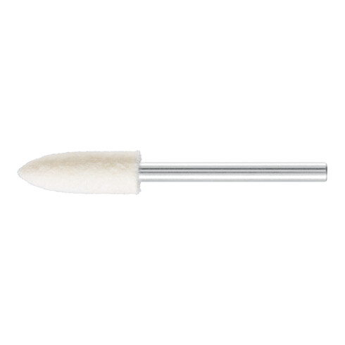 PFERD harte Filzpolierstifte Spitzkegelform Ø 6x18 mm Schaft-Ø 3 mm