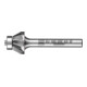 PFERD Hartmetall Frässtift EDGE ALU Kegel KSJ 30° Ø 16x05 mm Schaft-Ø 6 mm Kantenbearbeitung Alu-1