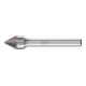 PFERD Hartmetall Frässtift Kegelsenk KSJ 60° Ø 10x08 mm Schaft-Ø 6 mm Z3 universal mittel-1