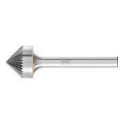 PFERD Hartmetall Frässtift Kegelsenk KSK 90° Ø 16x08 mm Schaft-Ø 6 mm Z5 universal fein