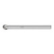PFERD Hartmetall Frässtift Kugel KUD Ø 04x03 mm Schaft-Ø 3 mm Z5 universal fein-1