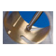 PFERD Hartmetall Frässtift Kugel KUD Ø 04x03 mm Schaft-Ø 6 mm Z3P universal mittel kreuzverzahnt-2