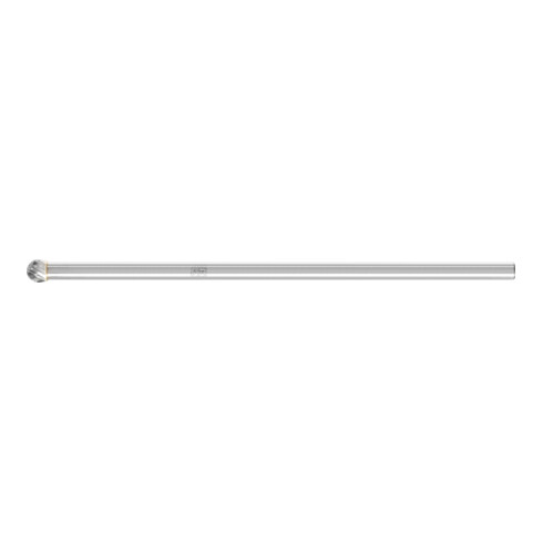 PFERD Hartmetall Frässtift Kugel KUD Ø 08x20mm Schaft-Ø 6x150mm Z3P universal mittel kreuzverzahnt