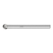 PFERD Hartmetall Frässtift Kugel KUD Ø 04x03 mm Schaft-Ø 3 mm Z5 universal fein