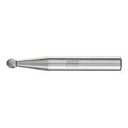 PFERD Hartmetall Frässtift Kugel KUD Ø 04x03 mm Schaft-Ø 6 mm Z5 universal fein