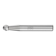 PFERD Hartmetall Frässtift Kugel KUD Ø 06x05 mm Schaft-Ø 6 mm Z1 universal grob