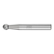 PFERD Hartmetall Frässtift Kugel KUD Ø 06x05 mm Schaft-Ø 6 mm Z3P universal mittel kreuzverzahnt