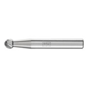 PFERD Hartmetall Frässtift Kugel KUD Ø 06x05 mm Schaft-Ø 6 mm Z4 universal mittel fein