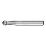 PFERD Hartmetall Frässtift Kugel KUD Ø 06x05 mm Schaft-Ø 6 mm Z5 universal fein