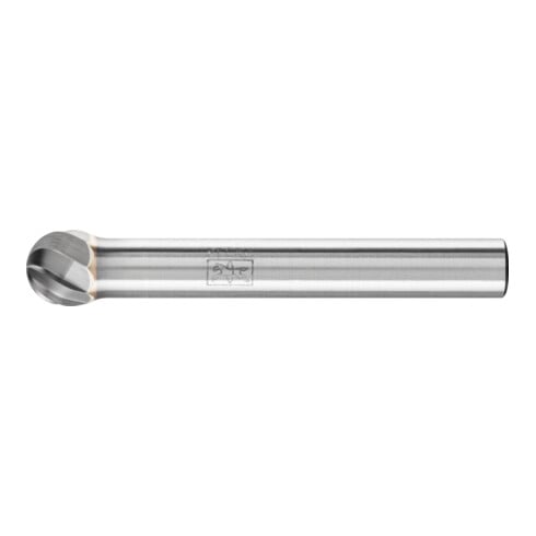 PFERD Hartmetall Frässtift Kugel KUD Ø 08x07 mm Schaft-Ø 6 mm Z1 universal grob