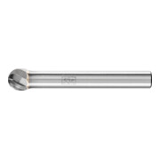 PFERD Hartmetall Frässtift Kugel KUD Ø 08x07 mm Schaft-Ø 6 mm Z1 universal grob